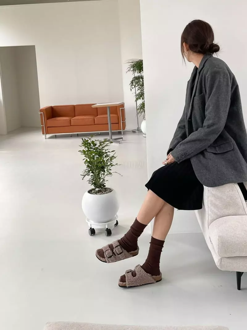 Cooing - Korean Women Fashion - #momslook - u8131 Slippers - 11