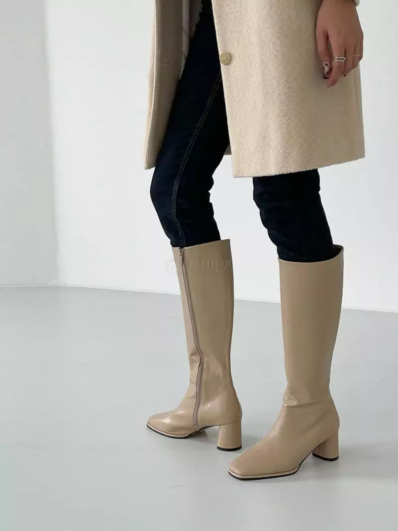 Cooing - Korean Women Fashion - #momslook - u8109 Boots - 12