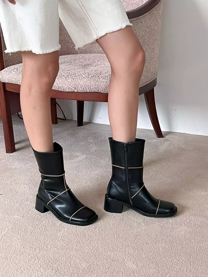 Cooing - Korean Women Fashion - #momslook - w4106 Boots - 11