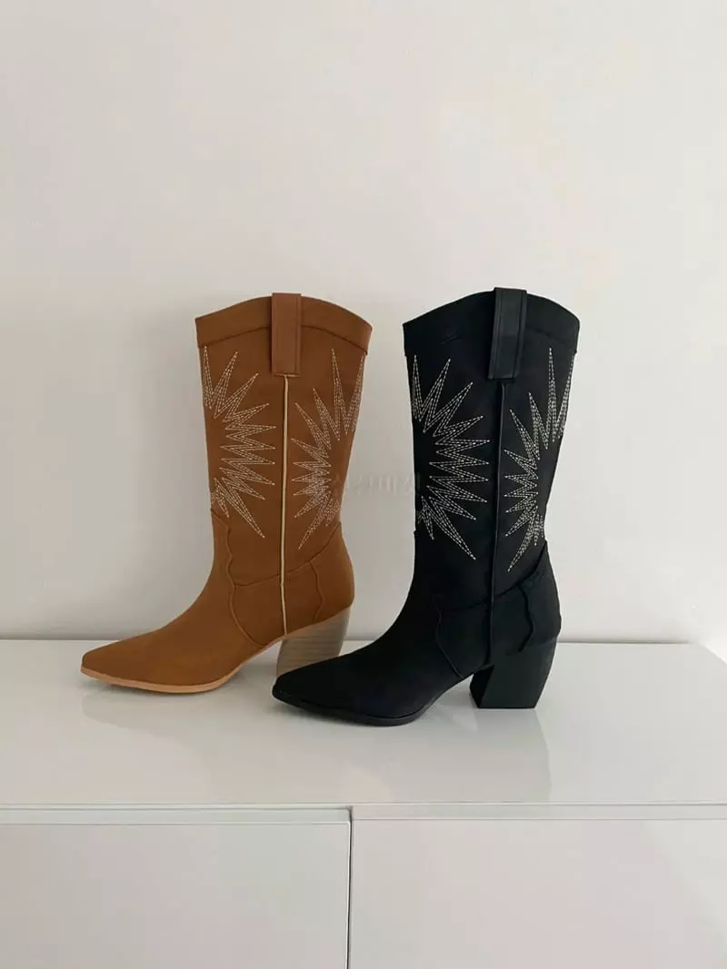 Cooing - Korean Women Fashion - #momslook - mu1045 Boots - 2