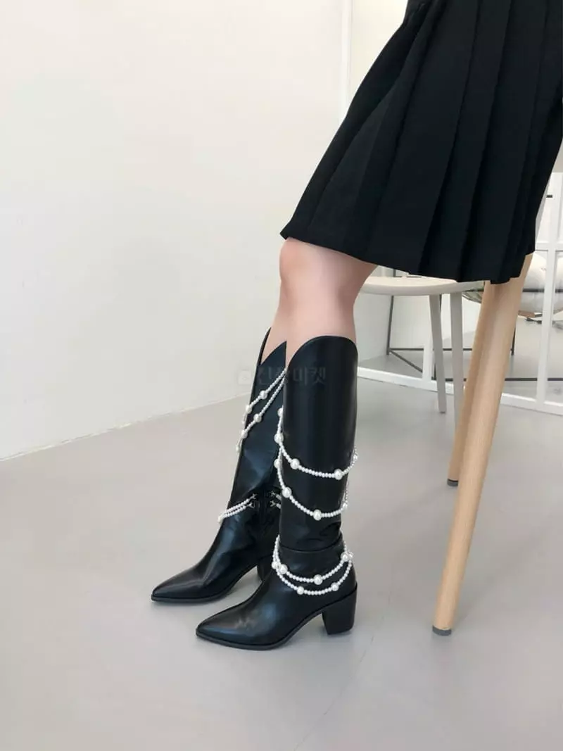 Cooing - Korean Women Fashion - #momslook - ms1053 Boots - 8