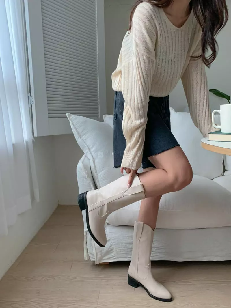 Cooing - Korean Women Fashion - #momslook - ma5339 Boots - 2
