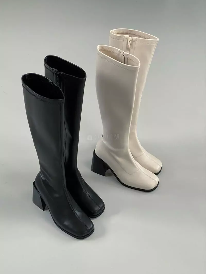 Cooing - Korean Women Fashion - #momslook - hb2026 Boots Heel - 2