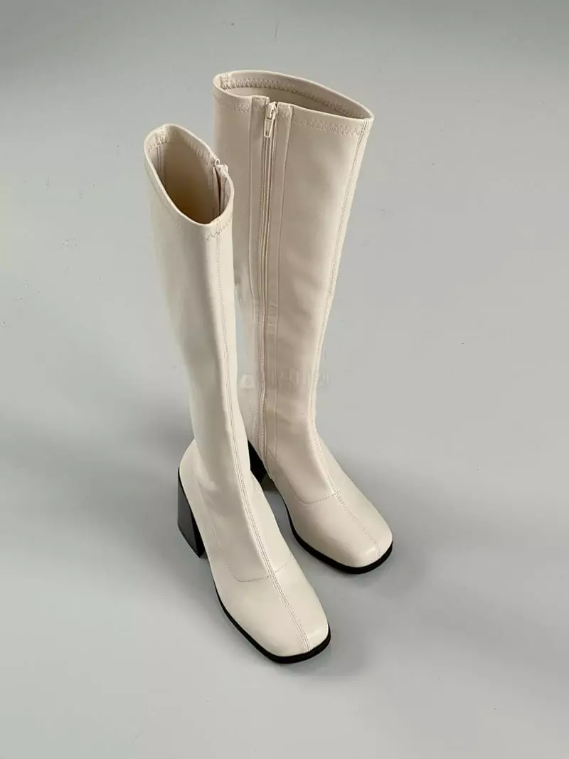Cooing - Korean Women Fashion - #momslook - hb2026 Boots Heel - 7