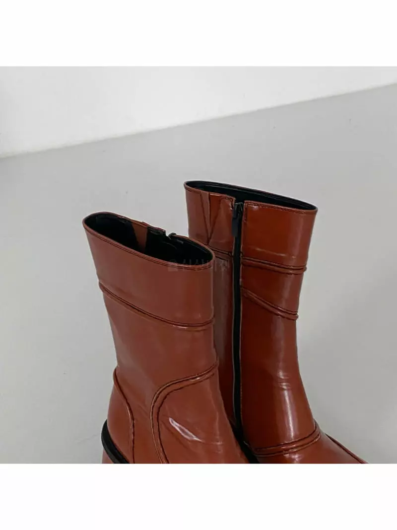 Cooing - Korean Women Fashion - #pursuepretty - w4108 Boots - 5