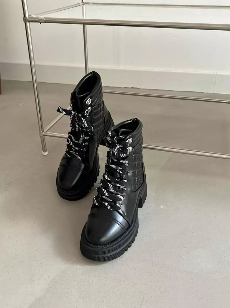 Cooing - Korean Women Fashion - #vintagekidsstyle - ha7181 Boots Walker - 4