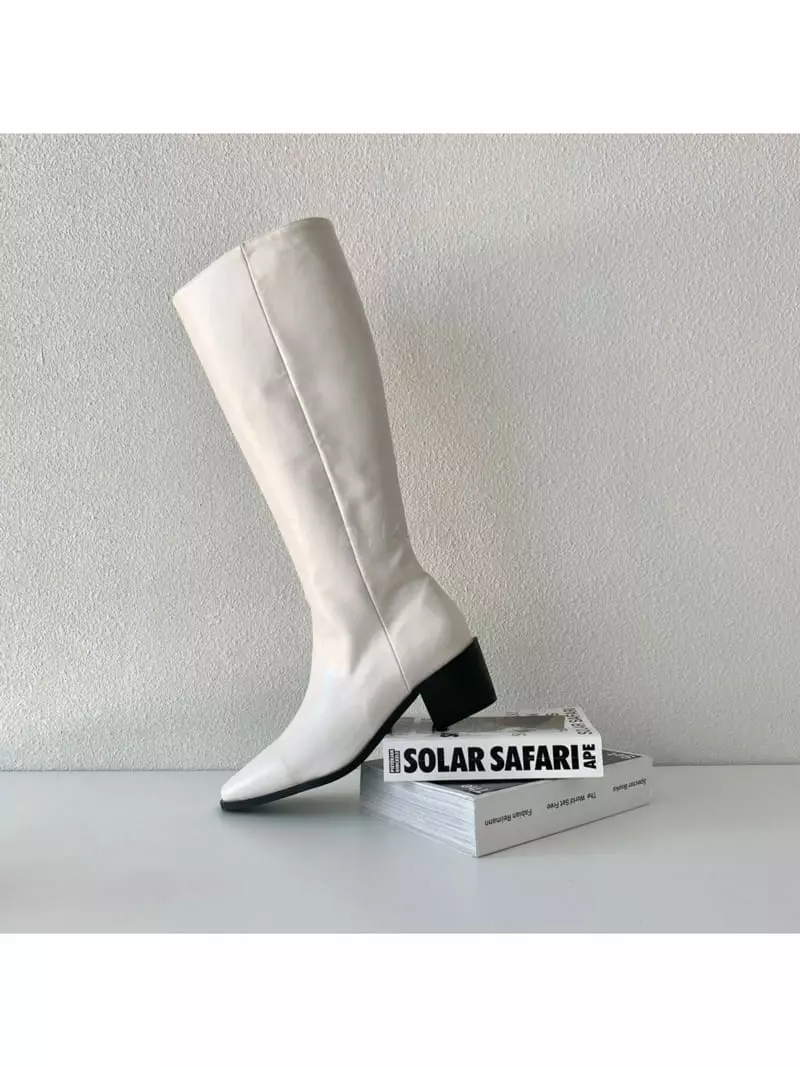 Cooing - Korean Women Fashion - #restrostyle - ca9017 Boots - 5
