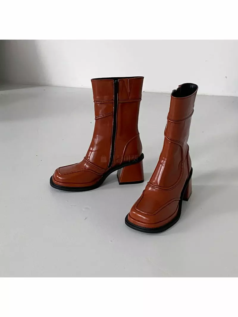 Cooing - Korean Women Fashion - #restrostyle - w4108 Boots - 6