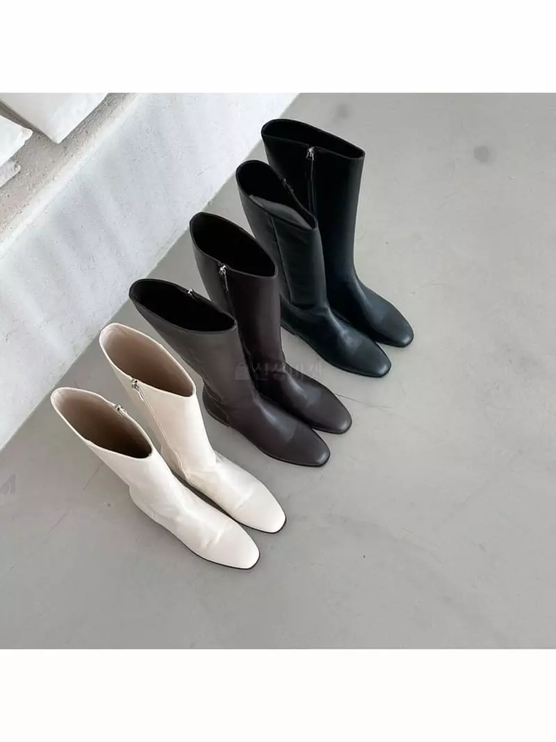 Cooing - Korean Women Fashion - #restrostyle - u8107 Boots - 2