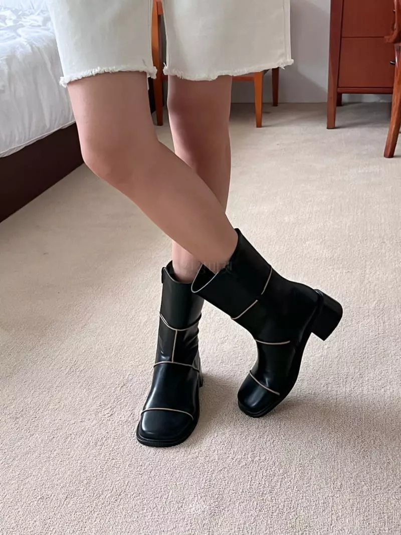 Cooing - Korean Women Fashion - #pursuepretty - w4106 Boots - 4