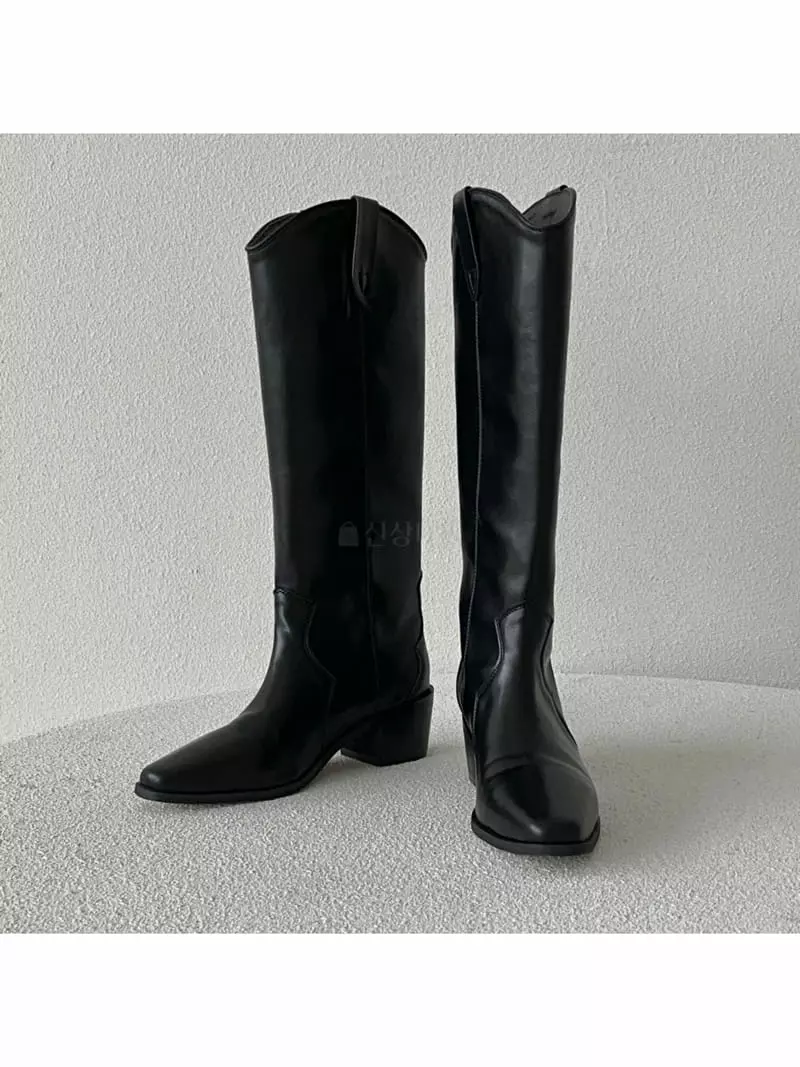 Cooing - Korean Women Fashion - #romanticstyle - ca9012 Boots - 5