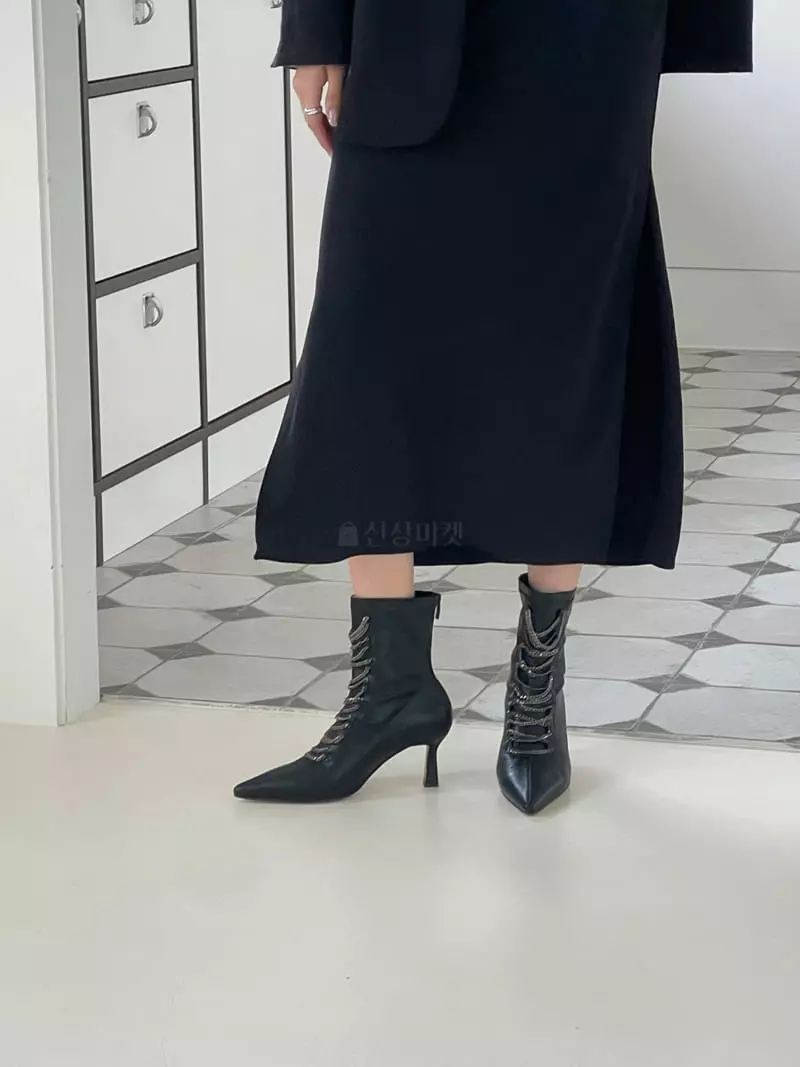 Cooing - Korean Women Fashion - #restrostyle - ca2342 Boots - 4