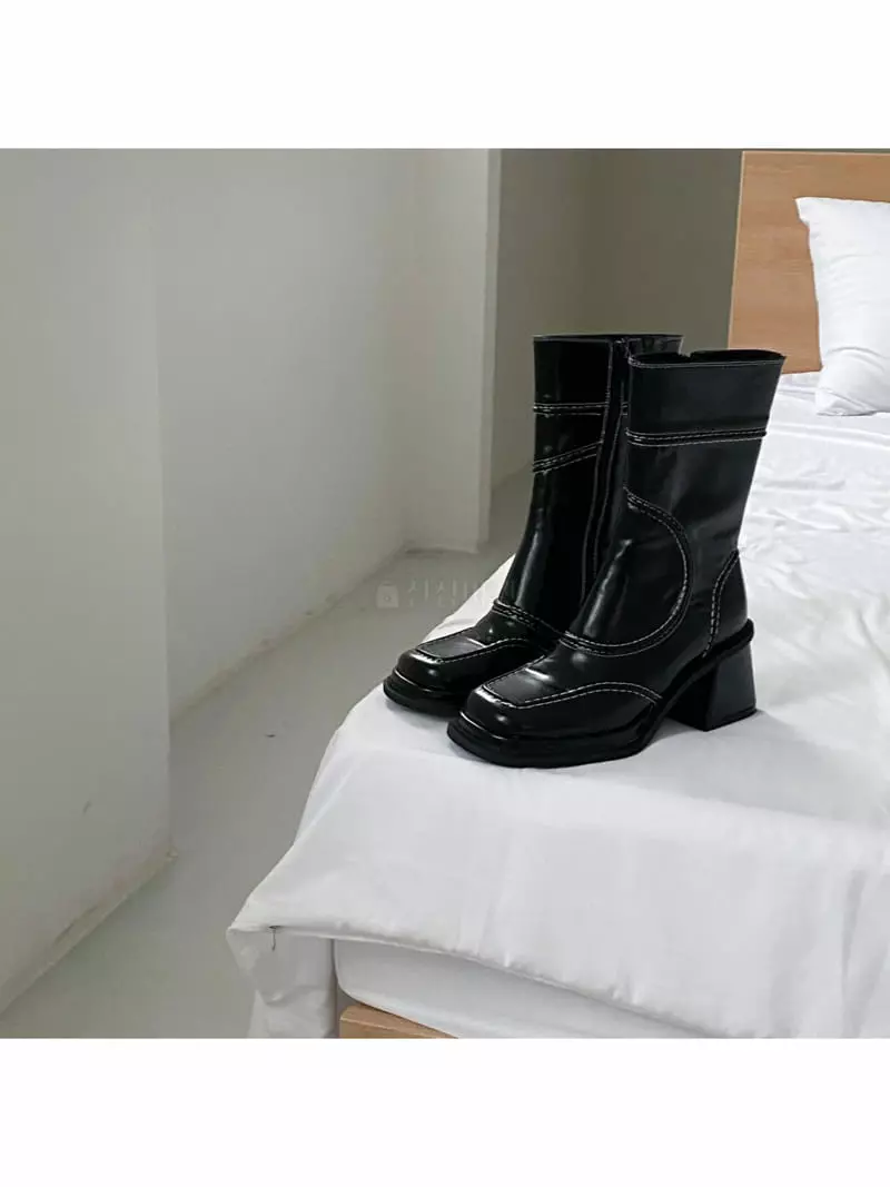 Cooing - Korean Women Fashion - #romanticstyle - w4108 Boots - 7