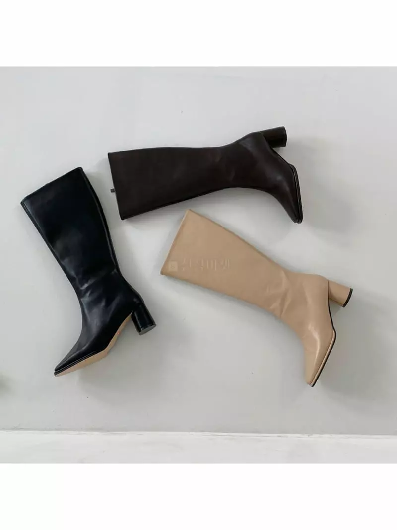 Cooing - Korean Women Fashion - #restrostyle - u8109 Boots - 4