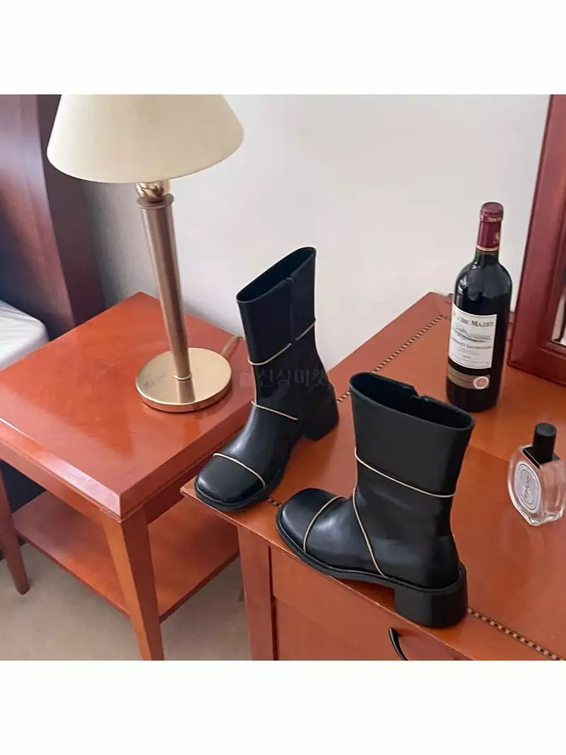 Cooing - Korean Women Fashion - #romanticstyle - w4106 Boots - 5
