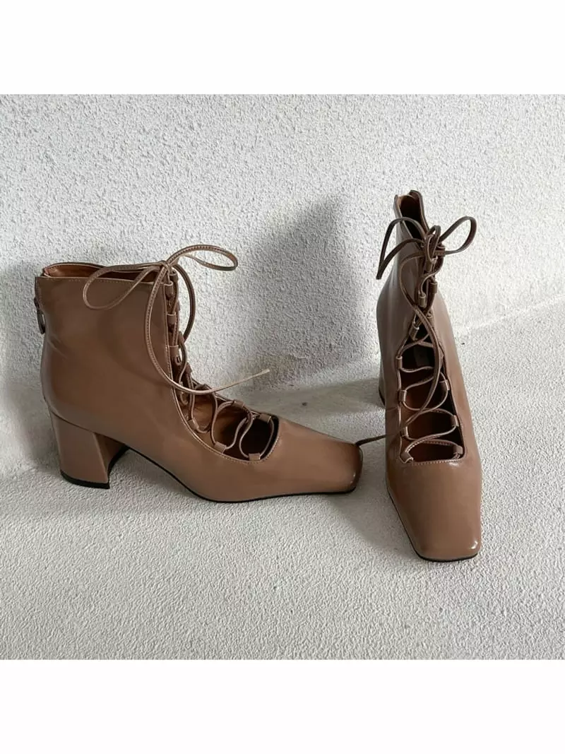 Cooing - Korean Women Fashion - #shopsmall - ca2252 Boots - 4