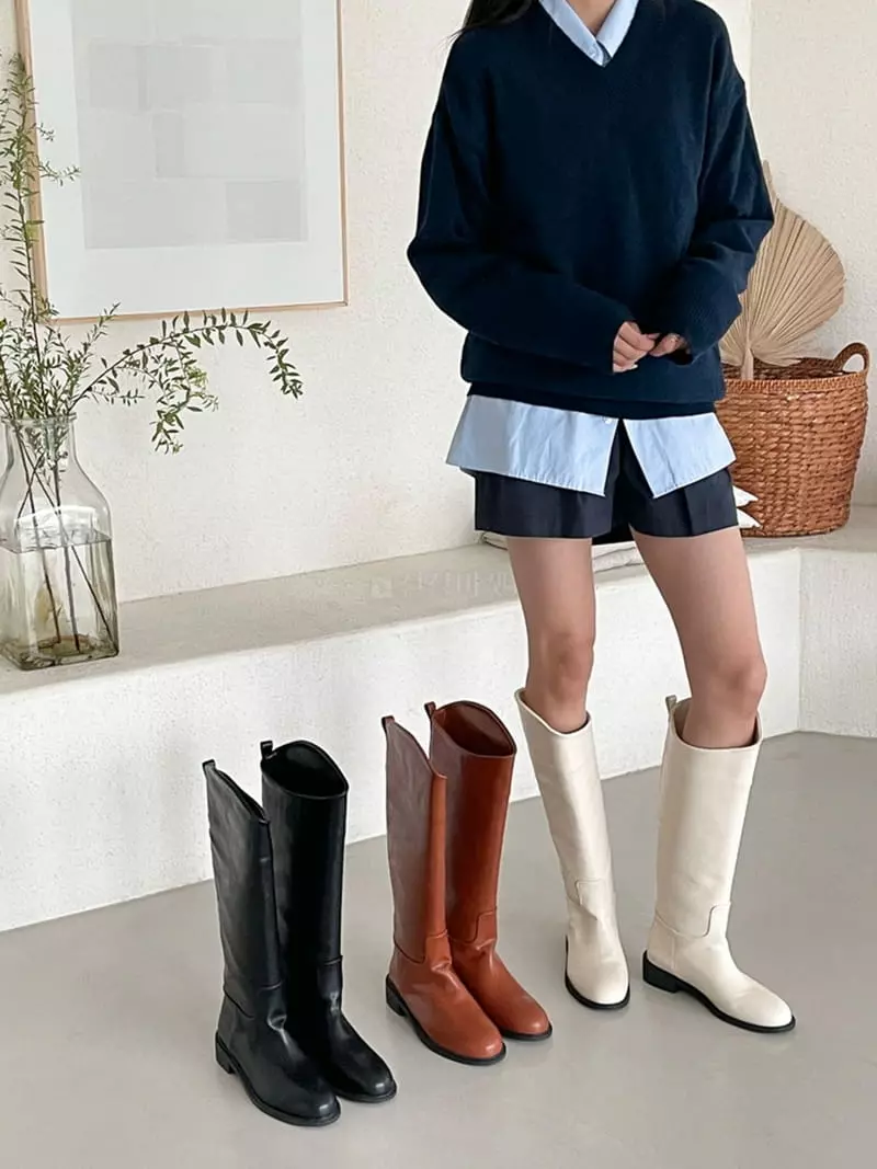 Cooing - Korean Women Fashion - #thelittlethings - u8111 Boots - 8