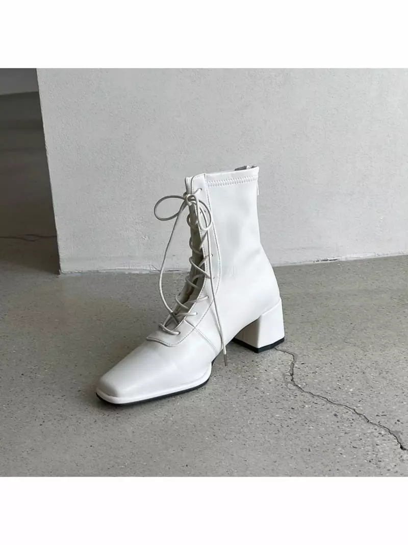 Cooing - Korean Women Fashion - #thelittlethings - u8098 Boots Heel - 5