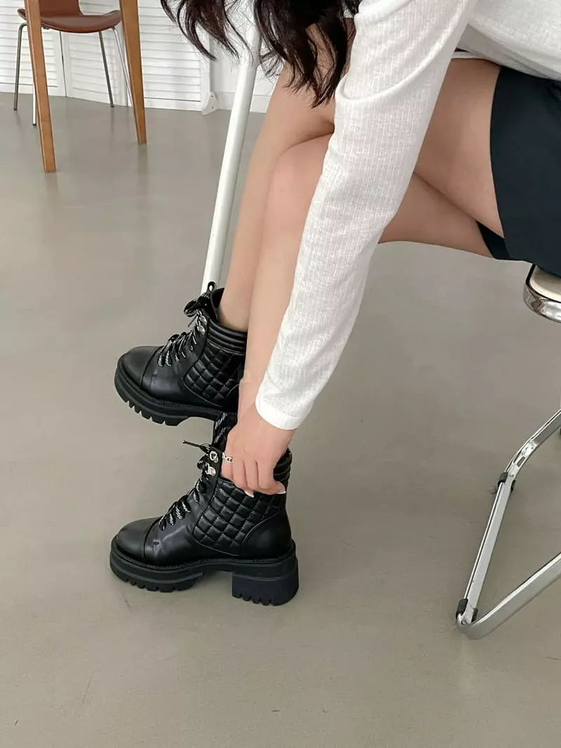 Cooing - Korean Women Fashion - #thelittlethings - ha7181 Boots Walker - 9