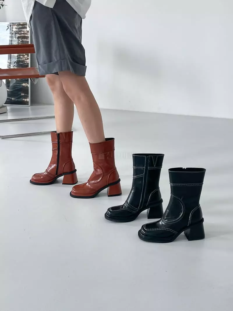 Cooing - Korean Women Fashion - #vintageinspired - w4108 Boots - 3