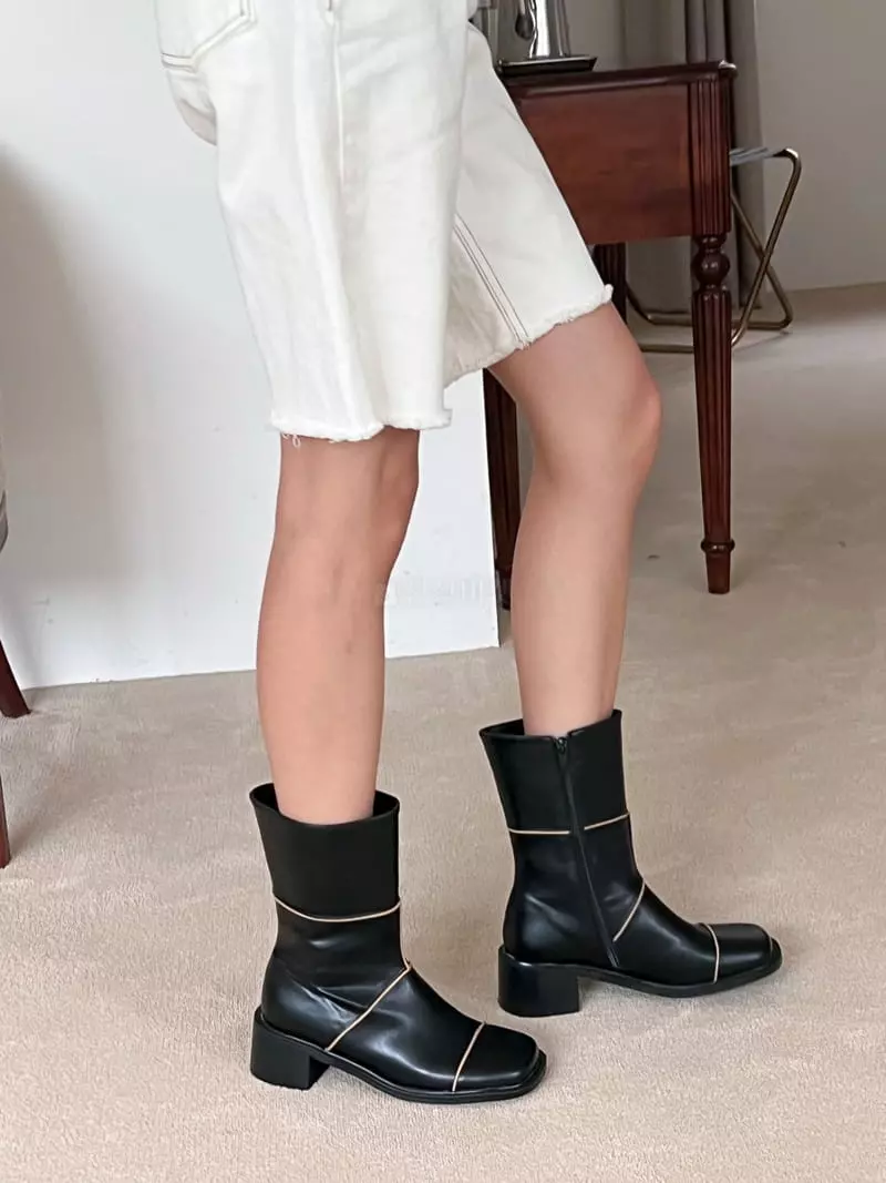 Cooing - Korean Women Fashion - #vintageinspired - w4106 Boots