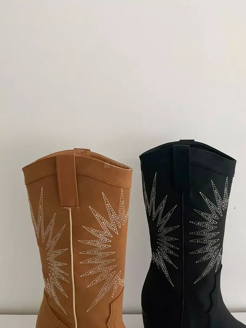 Cooing - Korean Women Fashion - #vintageinspired - mu1045 Boots - 5
