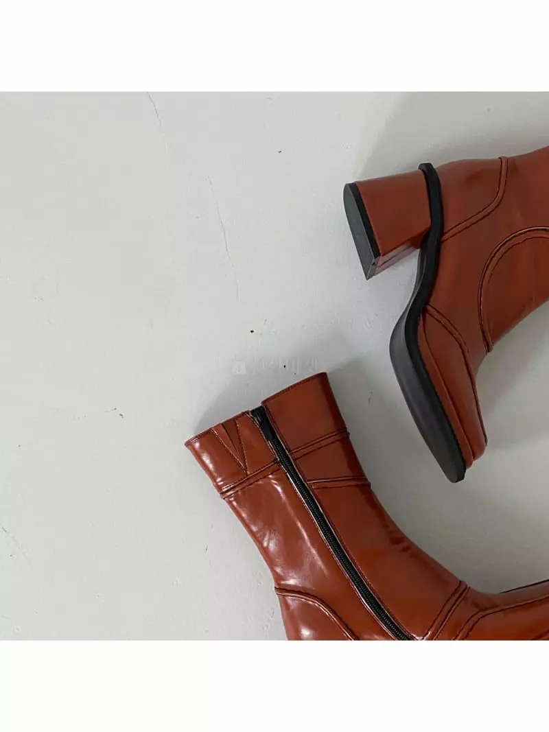 Cooing - Korean Women Fashion - #vintageinspired - w4108 Boots - 4