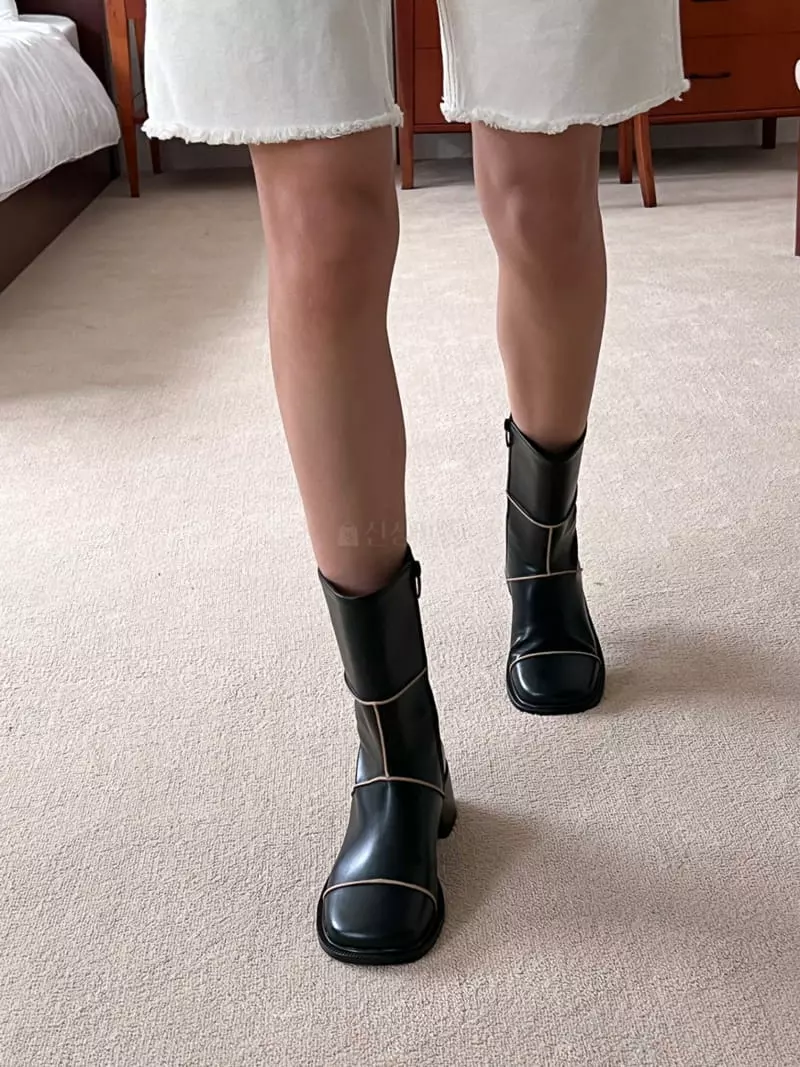 Cooing - Korean Women Fashion - #vintagekidsstyle - w4106 Boots - 2