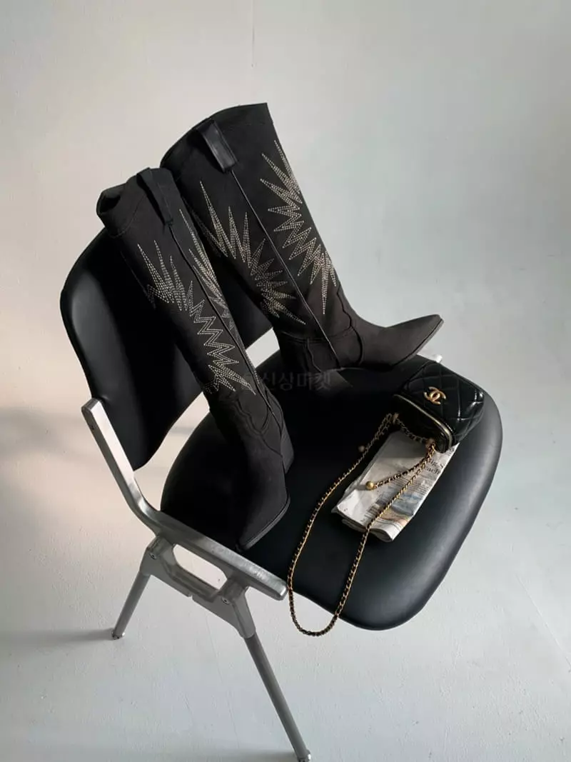 Cooing - Korean Women Fashion - #vintagekidsstyle - mu1046 Boots - 7