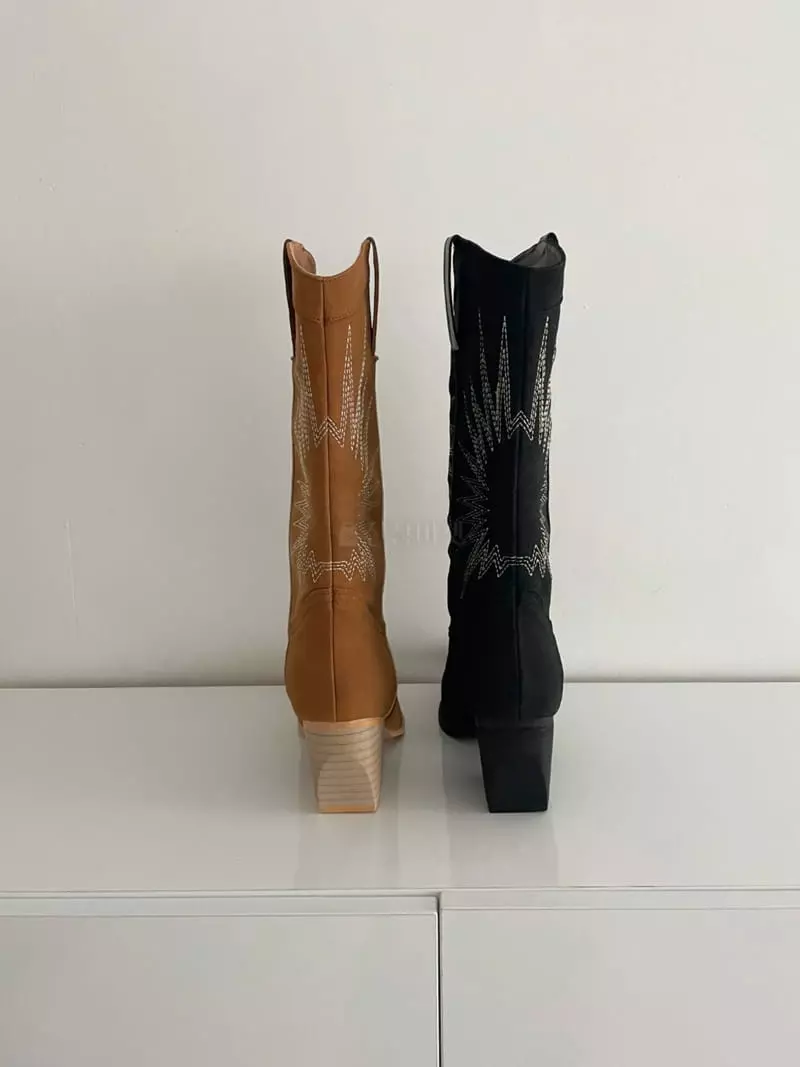 Cooing - Korean Women Fashion - #vintagekidsstyle - mu1045 Boots - 6