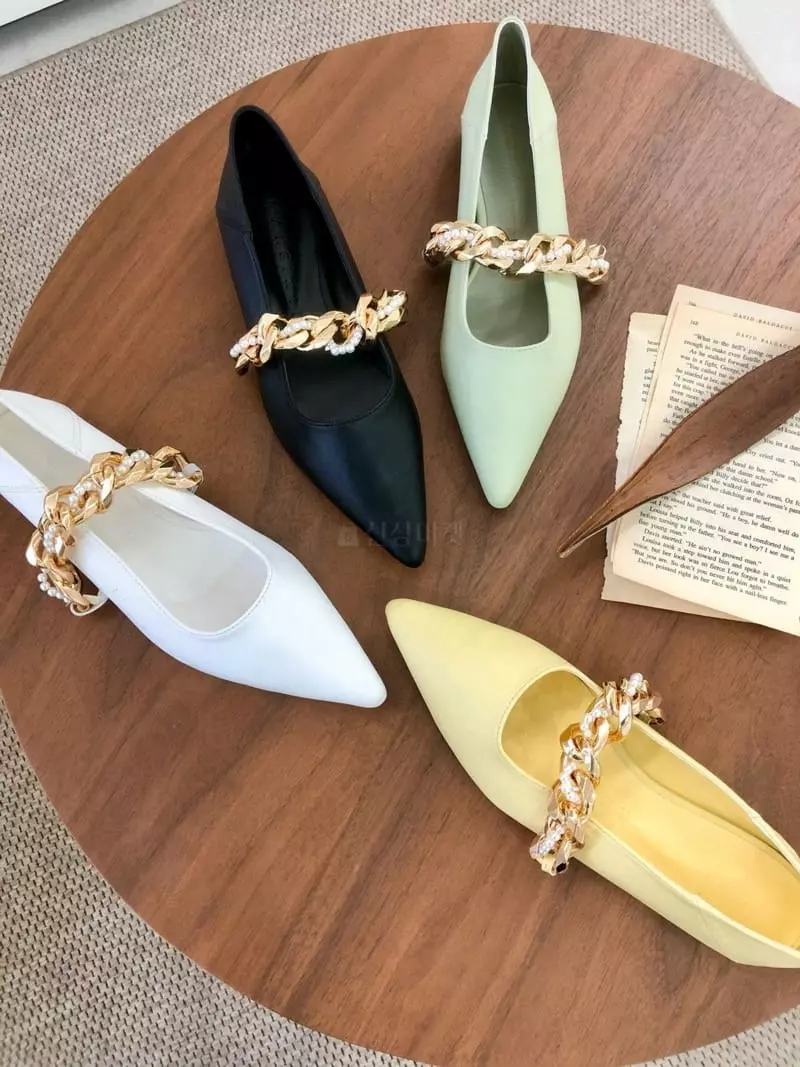 Cooing - Korean Women Fashion - #vintagekidsstyle - ms170 Flats