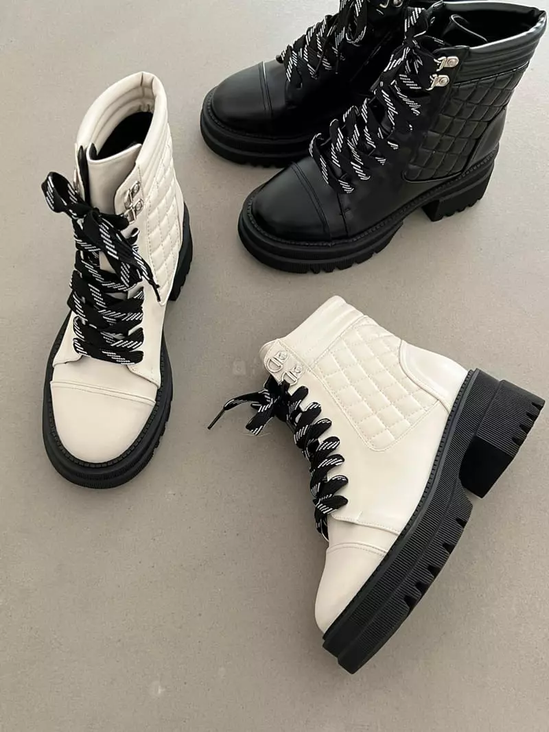 Cooing - Korean Women Fashion - #vintagekidsstyle - ha7181 Boots Walker - 3