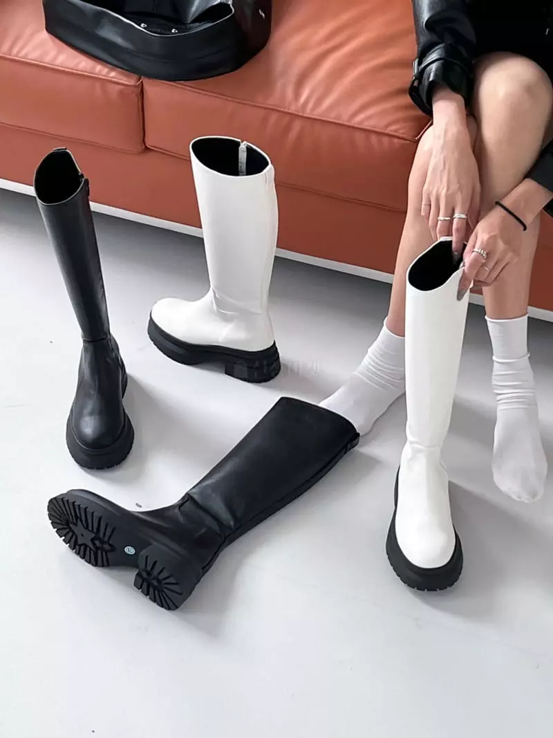 Cooing - Korean Women Fashion - #womensfashion - cr0198 Boots Walker - 12