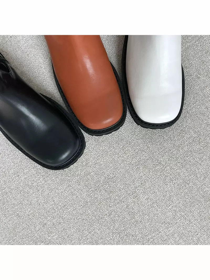 Cooing - Korean Women Fashion - #momslook - w4096 Boots - 4