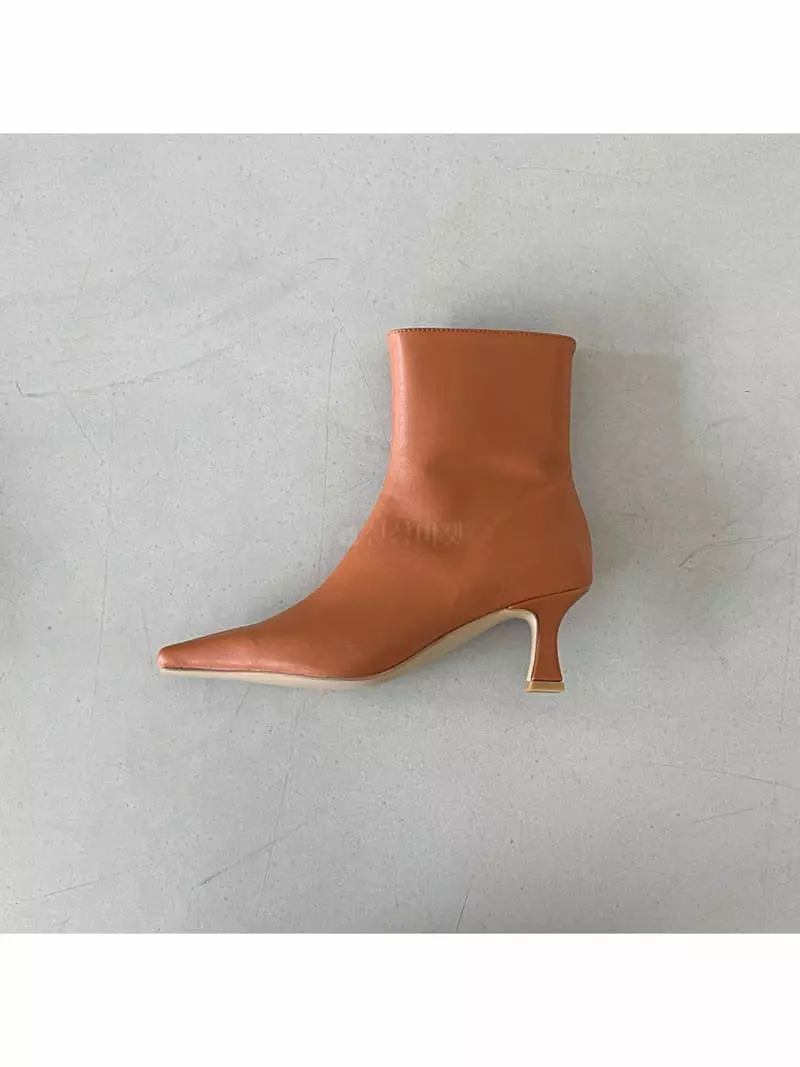Cooing - Korean Women Fashion - #womensfashion - w4095 Boots Heel - 5