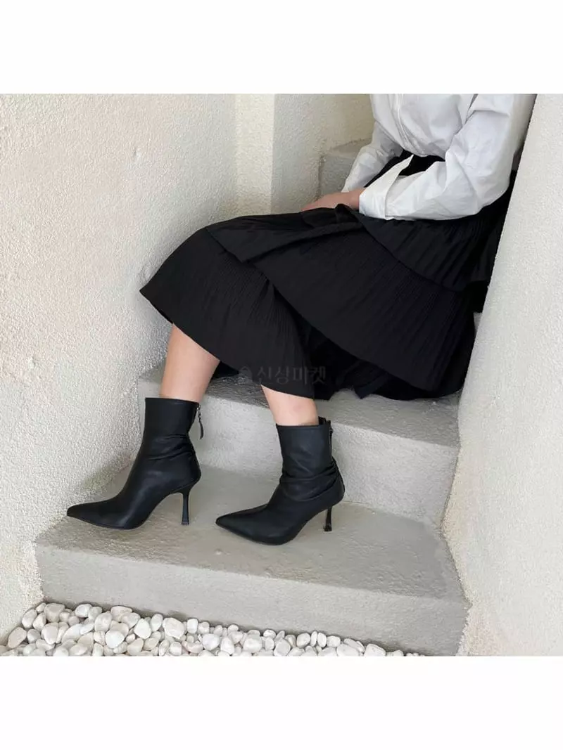 Cooing - Korean Women Fashion - #womensfashion - w4065 Boots Heel - 7