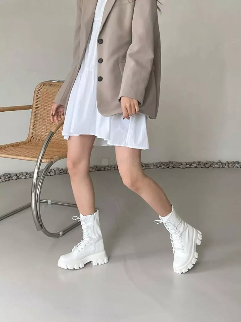 Cooing - Korean Women Fashion - #womensfashion - w4007 Boots Walker - 11