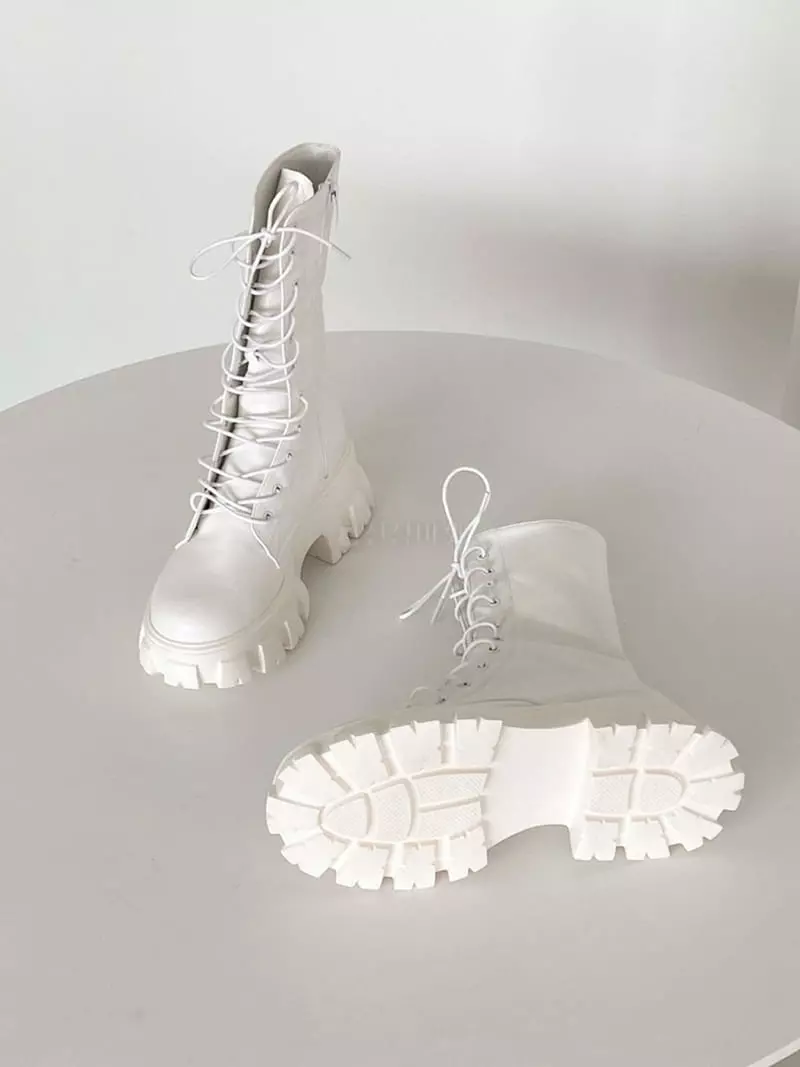 Cooing - Korean Women Fashion - #womensfashion - w4007 Boots Walker - 7