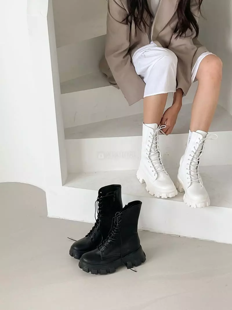 Cooing - Korean Women Fashion - #womensfashion - w4007 Boots Walker - 9