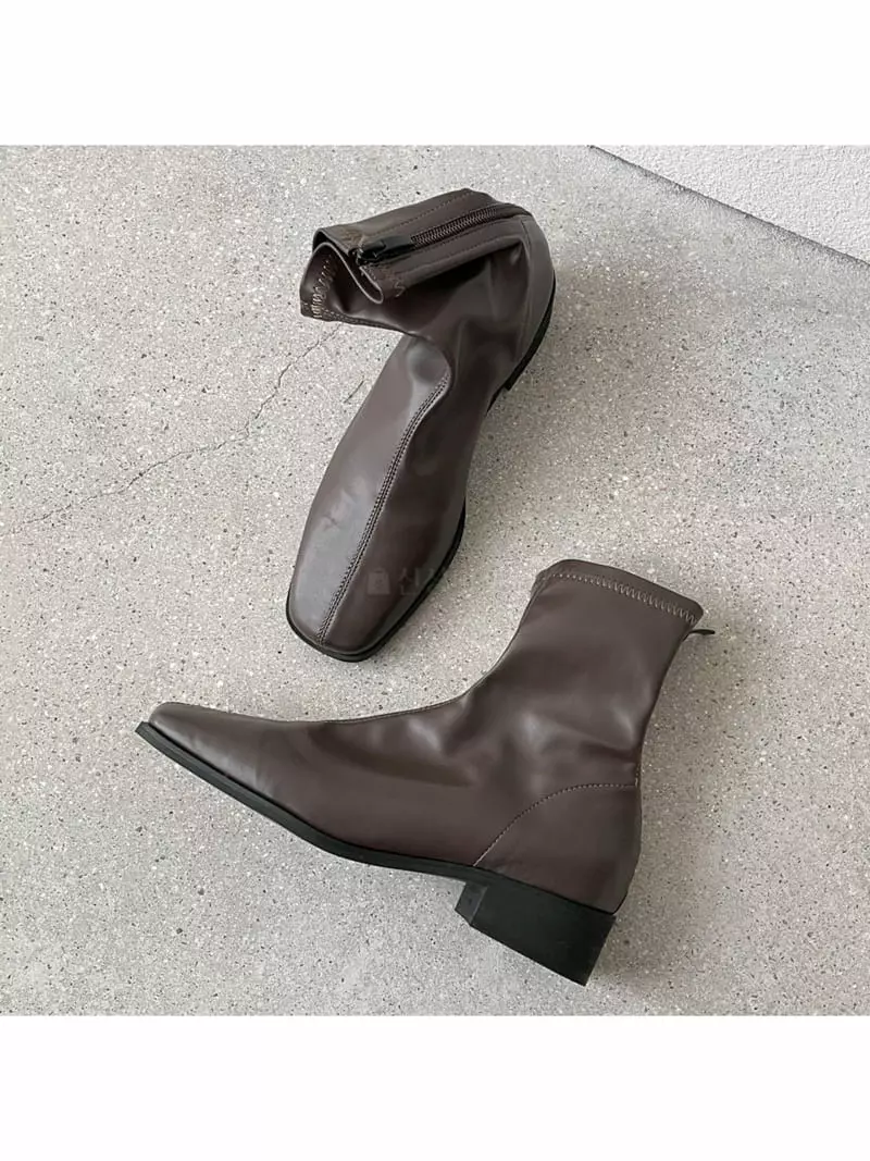 Cooing - Korean Women Fashion - #momslook - w4003 Boots - 4