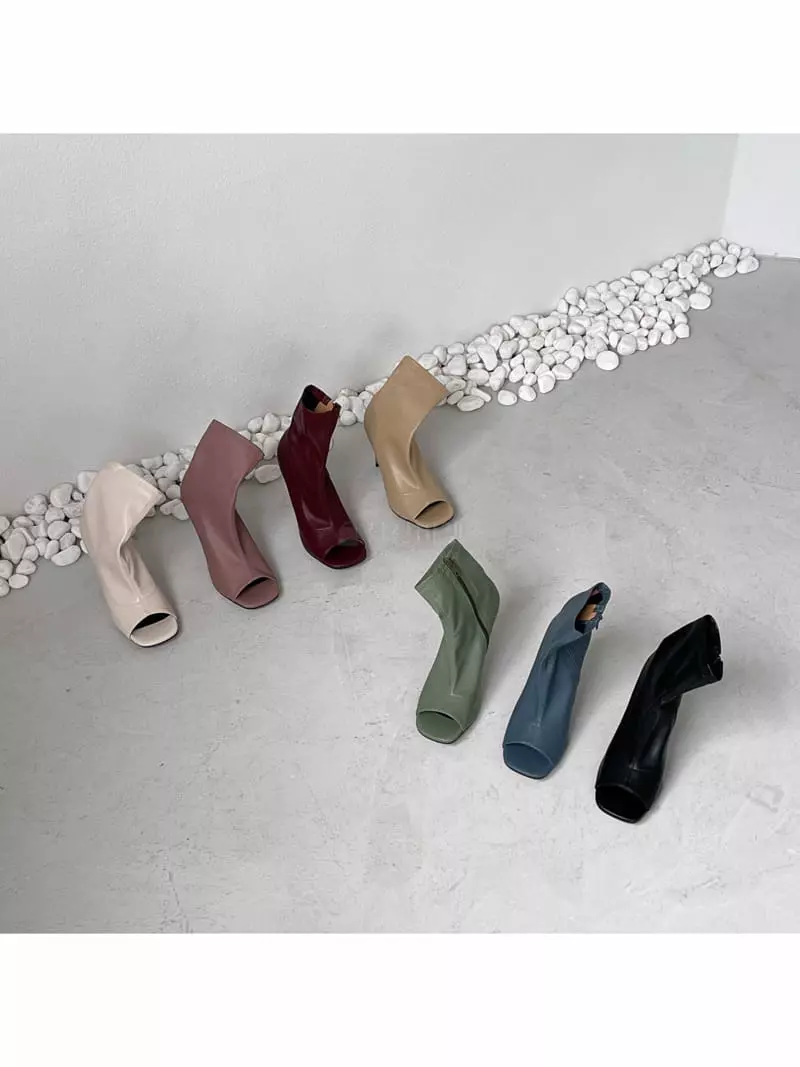 Cooing - Korean Women Fashion - #womensfashion - w3002 Boots Heel