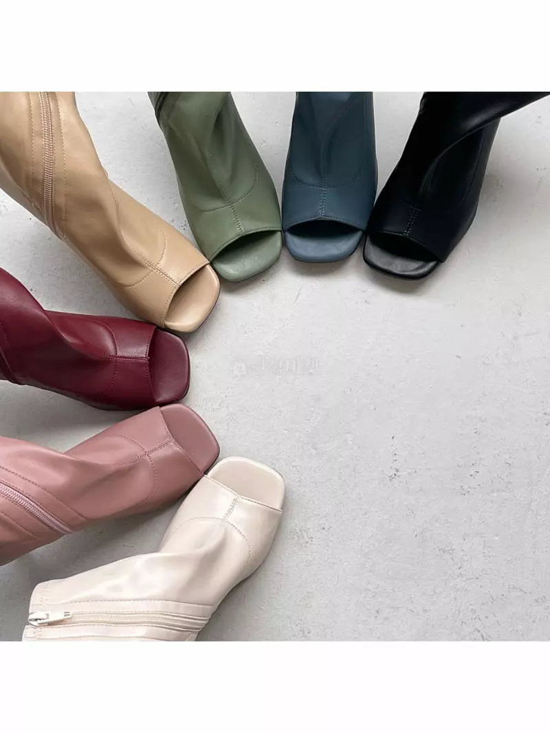 Cooing - Korean Women Fashion - #womensfashion - w3002 Boots Heel - 3