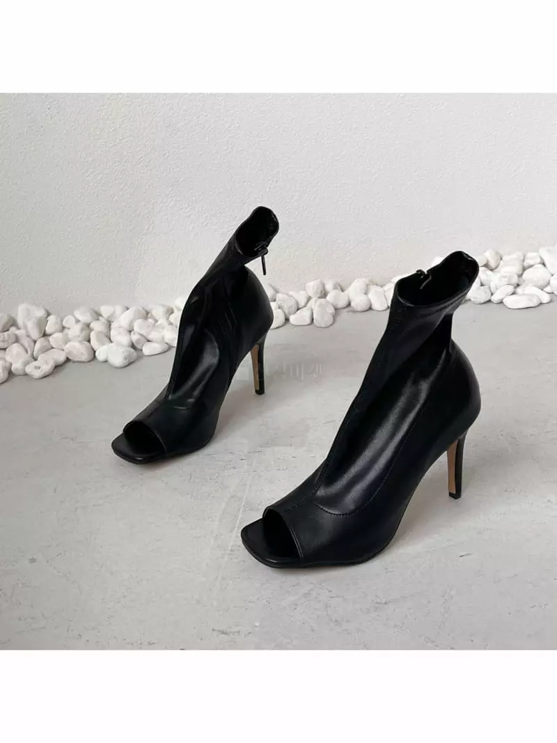 Cooing - Korean Women Fashion - #womensfashion - w3002 Boots Heel - 5