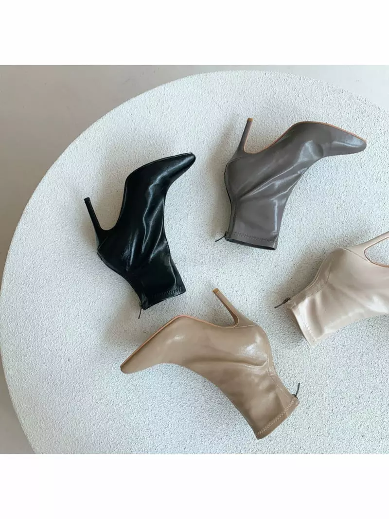 Cooing - Korean Women Fashion - #womensfashion - u5071 Boots Heel