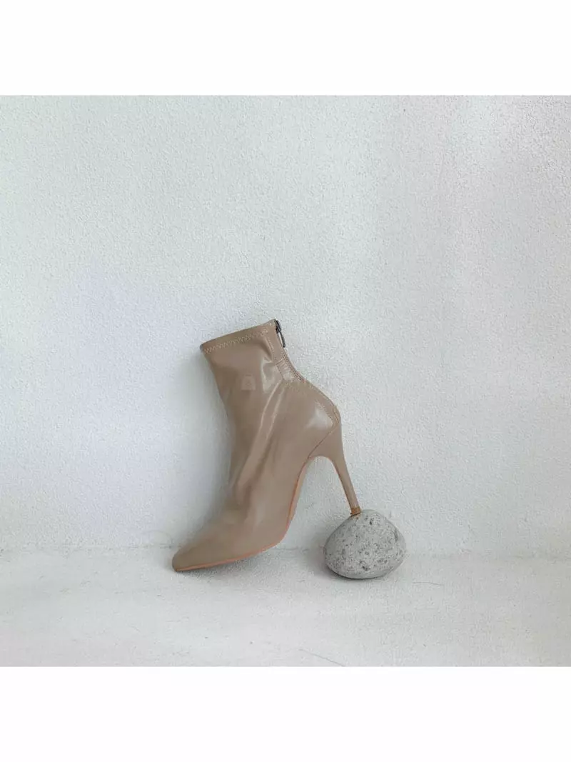 Cooing - Korean Women Fashion - #womensfashion - u5071 Boots Heel - 5