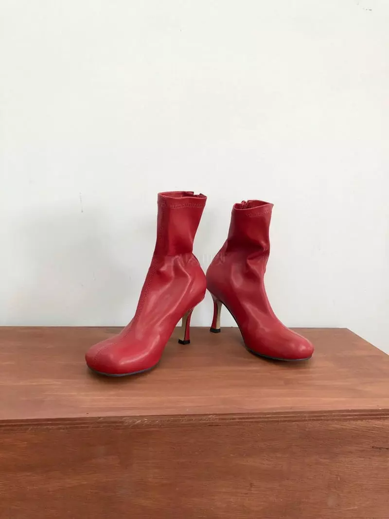 Cooing - Korean Women Fashion - #womensfashion - ms126 Boots Heel - 3