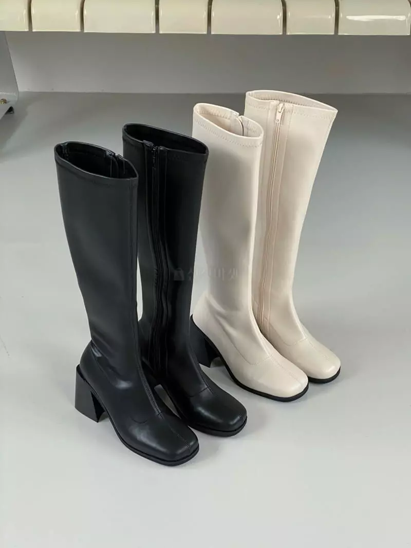 Cooing - Korean Women Fashion - #womensfashion - hb2026 Boots Heel