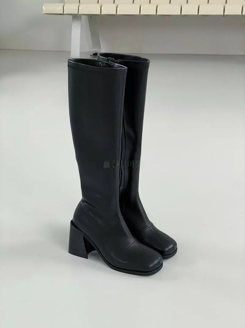 Cooing - Korean Women Fashion - #womensfashion - hb2026 Boots Heel - 3