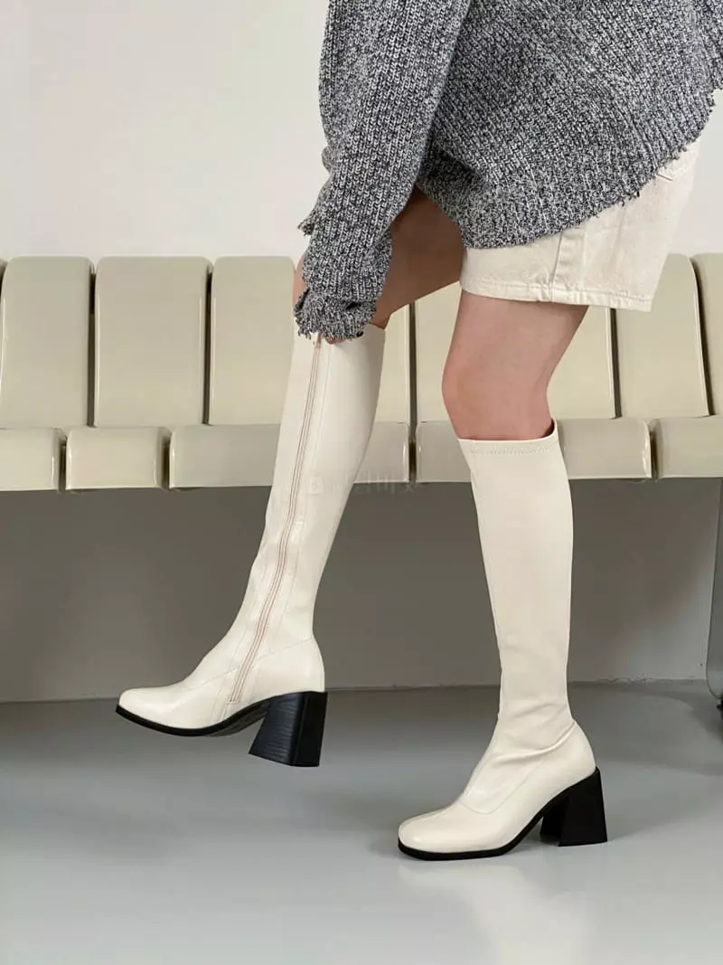 Cooing - Korean Women Fashion - #womensfashion - hb2026 Boots Heel - 9