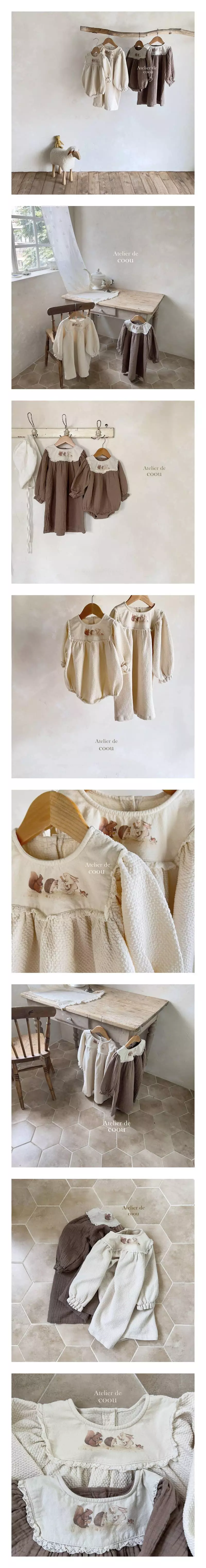 Coou - Korean Baby Fashion - #babyboutiqueclothing - Anfant One-piece